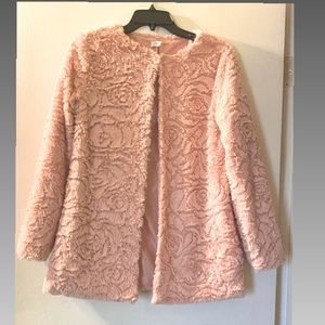 Size: Small, Rose patterned, Light Pink Winter Cover